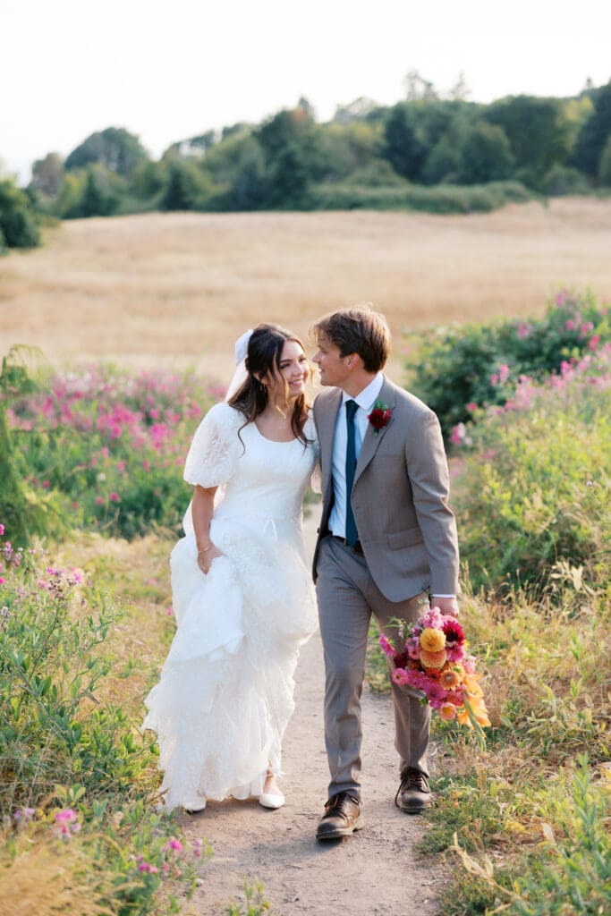 Wedding Portraits taken in Seattle Washington by Julia Price Photography