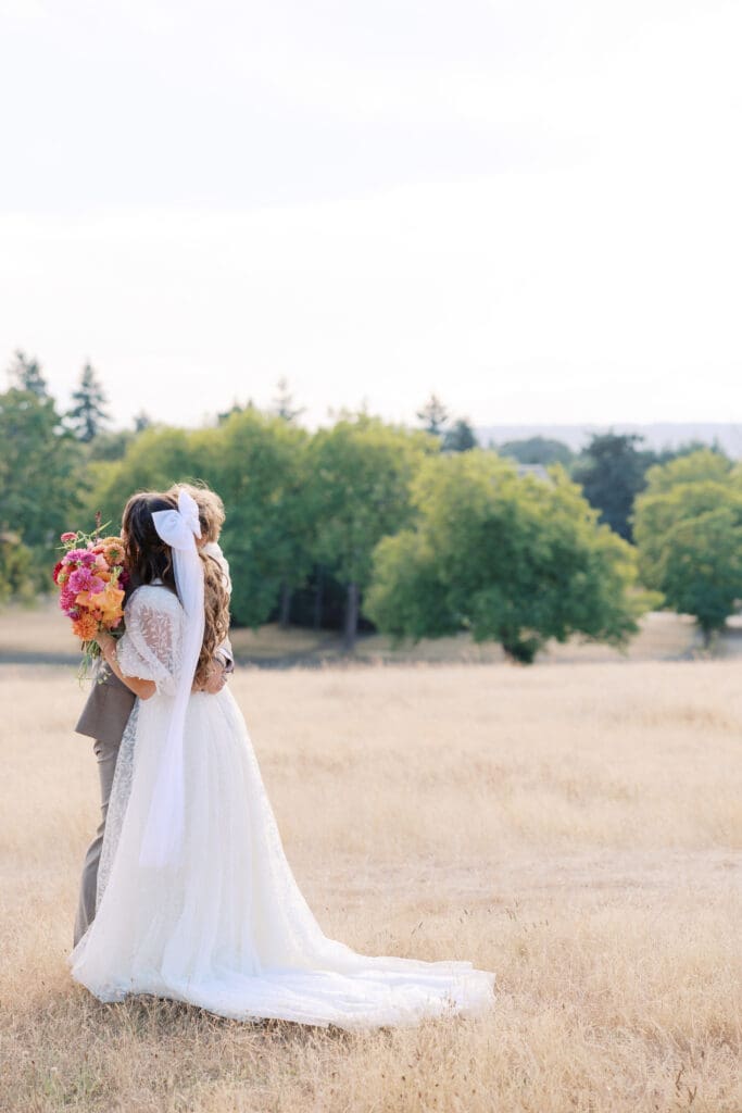 Wedding Portraits taken in Seattle Washington by Julia Price Photography