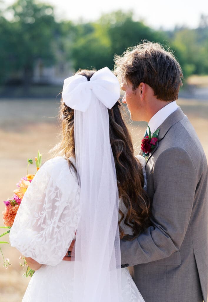 Bow Veil, taken by Julia Price Photography